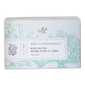 Pre De Provence Collection Shea Butter Enriched Soothing & Moisturizing, Body Butter, 6.7 Fl Oz, Sea Salt