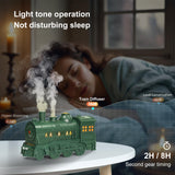 HIROGA Train Diffuser 300ml, Aromatherapy Cool Mist Ultrasonic Aroma Train Diffuser with Remote Control 2 Light 2 Mist Mode Auto