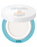 GOONGBE Moisture Sun Cushion Mild SPF 50 - Korean Moisturizing & Soothing Zinc Oxide Mineral Sunscreen - Travel Friendly Sun Cus