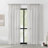 Thermasheer Weathershield Insulated Sheer Panel, 63 by 50-Inch, White
