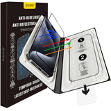 JESOHO Anti Glare Screen Protector for iPhone 15 Pro (6.1 inches) Blue Light Blocking, Anti-Reflective Shatterproof HD Tempered 
