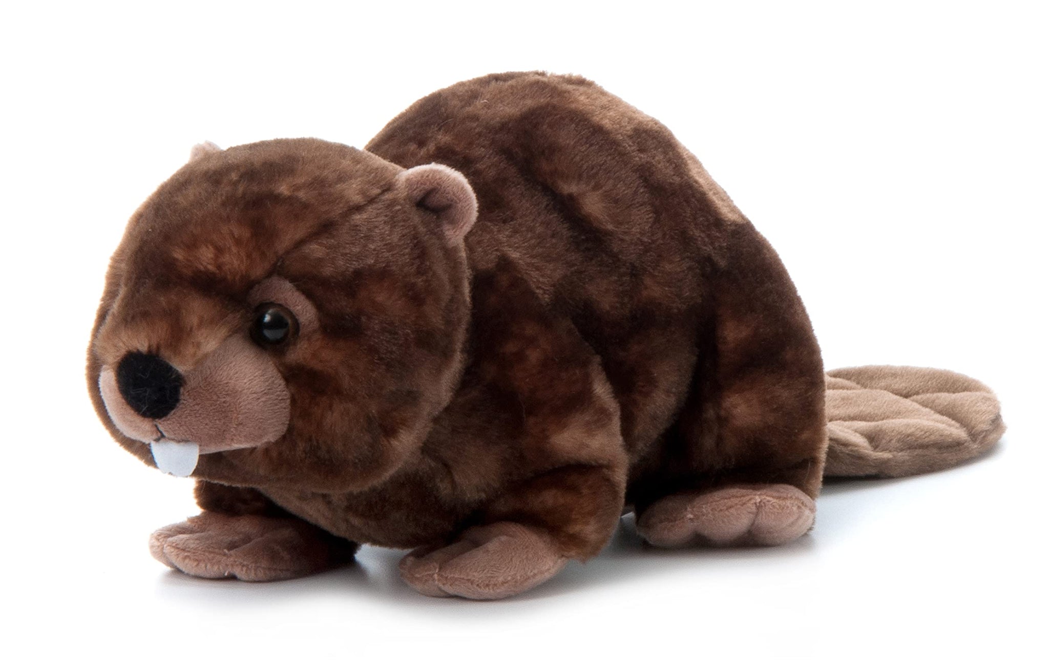 The Petting Zoo Beaver Stuffed Animal gifts for Kids Wild Onez Zoo Animals Beaver Plush Toy 12 inches