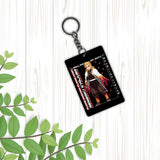 SIGNOOGLE Rengoku Keychain for Bike Gift | Anime Key Chain for Boys Girls Kids (Anime Rengoku, Keychain)