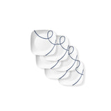 Corelle Chip Resistant Appetizer Plates 6-Piece Lia -Like New
