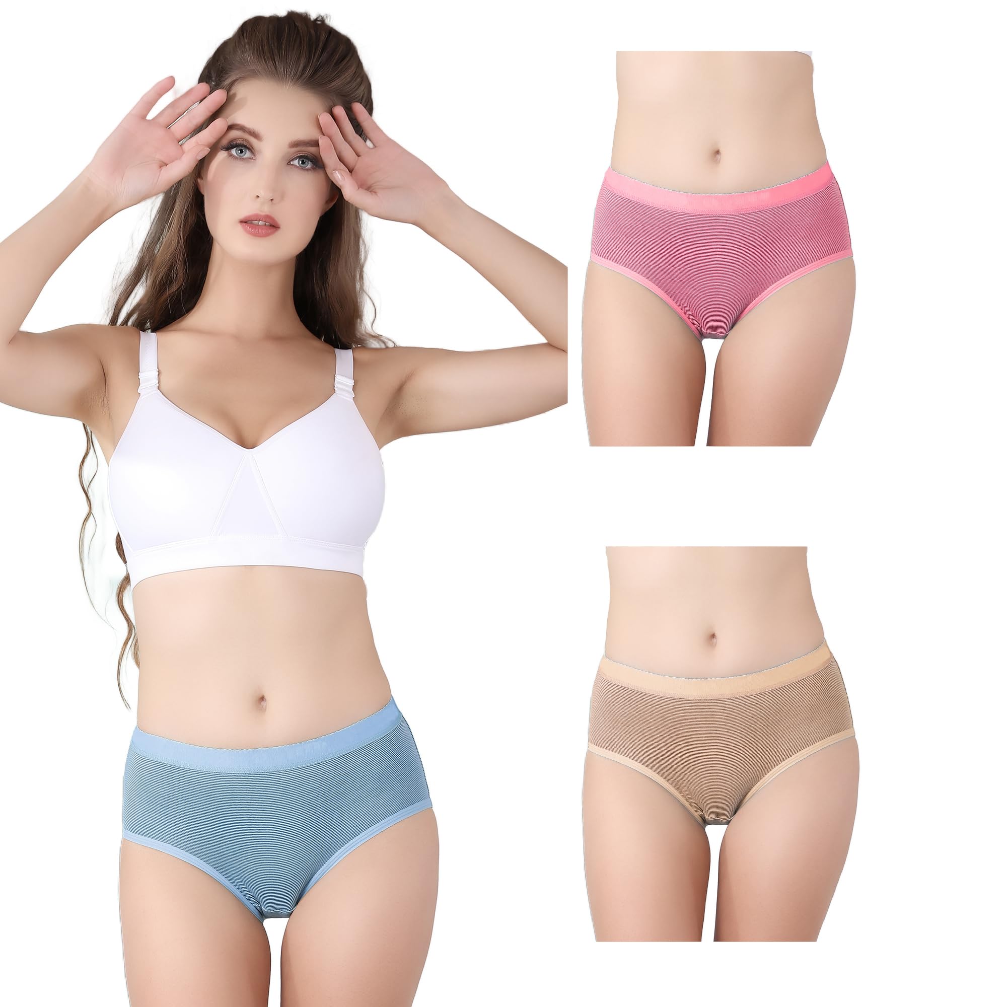 Trylo Small Line Panty-M Assorted,Assorted,,B0D7VJXQC4