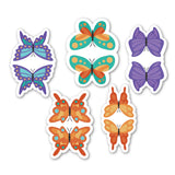 woopme Set of 5 Beautiful Tropical Butterfly Magnetic Bookmark for Book Lovers Readers Students Gift Magnetic Page Clips Folding