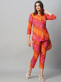 Gosriki Women'S Cotton Blend Straight Floral Printed Co-Ord Set (Soof Pink-Gs_Xxl_Pink_Xx-Large),Pink,2,B0CHSFLD2F