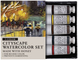 M. Graham Tube Watercolor Paint Cityscape 5Color Set, 1/2Ounce