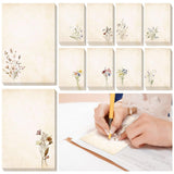 Spiareal 100 Pcs Blank Note Cards Blank Decorative Notecards Index Cards Bulk Thank Greeting Notecards for DIY School Office Wed