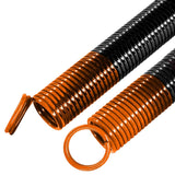 Heavy Duty 170 lb Garage Door Extension Springs (2-Pack) - Double-Looped Design w/Precision E-Coating for Enhanced Durability - 