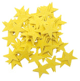Playfully Ever After 1.5 Inch Felt Star Stickers (Yellow)