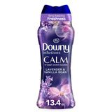 Downy Infusions In-Wash Laundry Scent Booster Beads, CALM, Soothing Lavender and Vanilla Bean, 13.4 oz