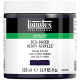 Liquitex Bio-Based Heavy Acrylic, 500ml (16.9-oz), Prussian Blue Hue