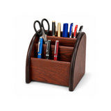 Wooden Pen Holder Organizer for Office Desk Study Table Stationery