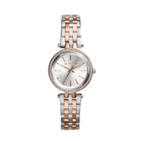 Michael Kors Stainless Steel Analog Silver Dial Women Watch-Mk3298, Silver Band