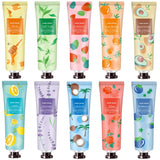 10 Pack Hand Cream for Dry Cracked Hands, Christmas Gifts for Women Girls,Stocking Stuffers for Adults,Teacher Appreciation Gift