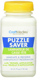 Craft Medley GL600 Non-Toxic Puzzle Saver with Brush Applicator, 4 oz