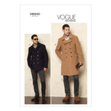 Vogue Patterns V8940 Men'S Jacket And Pants Sewing Templates, Size Mxx (40-42-44-46)