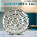 FONLLAM 2Pack Stainless Steel Canner Rack - 11-Inch Pressure Cooker Rack for Pressure Canner - Compatible with Presto, All-Ameri