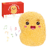 Dalycro Positive Nuggets Plush with Sound, Funny Stuffed Doll Toy for Teens and Women Cute Chicken Plush Gift for Birthdays Hall