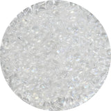 8mm Glass Beads Bulk for Bracelets Clear Crystal Beads for Jewelry Making Large Holes Round Beads for DIY Earrings Necklace Craf