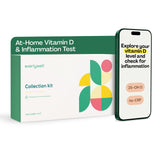 Everlywell At-Home Vitamin D and Inflammation Test Collection Kit for Women and Men, with Accurate Results from a CLIA-Certified