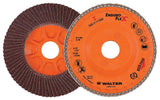 Walter 15R454 ENDUROFLEX Abrasive Flap Disc [Pack of 10] 40 Grit Finishing Disc