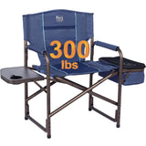 TIMBER RIDGE Folding Camping Chair with Cooler Bag, Director Chair Foldable with Side Table for Adults, Camp Chairs for Outdoor,