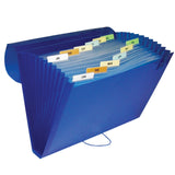 C-Line 13-Pocket Poly Expanding File, Letter Size, 1 Expanding File, Color May Vary (58310)