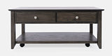 Jofran Inc. Modern Espresso Four Drawer Coffee Table