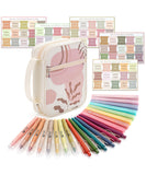Mr. Pen- Bible Journaling Kit, 24 PCS, Case, Highlighters and Pens No Bleed, Study Kit, Easter Gift