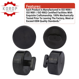 KOROP Lifting Jack Pad (4pcs) Compatible with Chevy Corvette C5 C6 C7 C8, Rubber Lift Point Adapter Jack Pucks with Storage Bag
