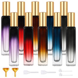 Segbeauty 0.5oz Mini Perfume Travel Refillable Bottle, 10pcs Glass Travel Size Perfume Atomizer Sprayer, 15ml Cologne Spray Bott