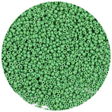 Bala&Fillic Size 11/0 Green Colors Seed Beads About 7500pcs/100grams in Bag, Small Craft Seed Beads for Jewelry Making (Green -S