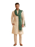 Zamour MenS Chinnon Multicolour Bandhani Dupatta Traditional Motifs & Intricate Geometric Patterns | Perfect For Festival & W