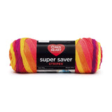 RED HEART Super Saver Yarn, StripeFruity