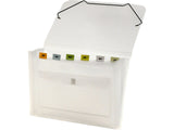 Lion ClearLine 7Pocket Poly Expanding File, Clear, 1 File (94500Cr)