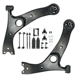 KAC Front Lower Control Arm Front Suspension Kit Fit for Toyota Rav4 2001 2002 2003 2004 2005 Automotive Replacement Control Arm