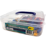 Teacher Created Resources Magnetic Numbers and Symbols, Assorted Colors, Pack of 46 Symbols
