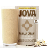 JOVA Vanilla Cream Smoothie Kit | 25g Protein, 7g Fiber | Tastes Like a Treat, Fuels Like a Meal | No Added Sugar, Gluten-Free, 