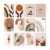 Posters Inc Boho Wall Stickers For Bedroom, Aesthetic Room Decor Items, Wall Posters For Room Decoration, Good Luck Gifts For Wo
