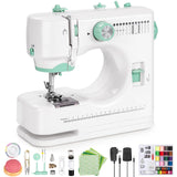 Uwyriwooq Sewing Machine for Beginners, Mini Sewing Machine with Sewing Kits, Electric Portable Sewing Machine with Full Feature