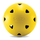 Sklz Impact Limited-Flight Practice Baseball, Softball, And Mini Balls (Softballs, 8 Pack), Black/Yellow