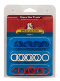 Happy Hen Treats Spiral Leg Bands for Pets, Size 9