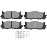 SCITOO Ceramic Brake Pads, 4pcs Front Brake Pads Brakes Kits fit for 2013-2018 for Lexus ES300h,2007-2018 for Lexus ES350,2008-2