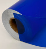 Transparent Vinyl Tape with Self-Adhesive. (6 inch x 25 ft, Blue)