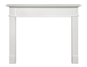 Pearl Mantels 520-48 Berkley Paint Grade Fireplace Mantel, 48-Inch, White, 48 Inch