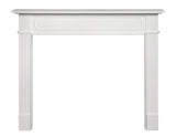Pearl Mantels 520-48 Berkley Paint Grade Fireplace Mantel, 48-Inch, White, 48 Inch