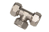 Maxline M8011 Equal Tee Fitting for 3/4Inch Tubing