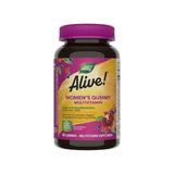 Nature's Way Alive! Womens Gummy Multivitamin, 16 Vitamins & Minerals, Energy Metabolism*, Hair Skin & Nails*, Vegetarian, Mixed